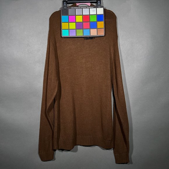 Zen Brown Crewneck Sweater Size‎ XL - Picture 12 of 12